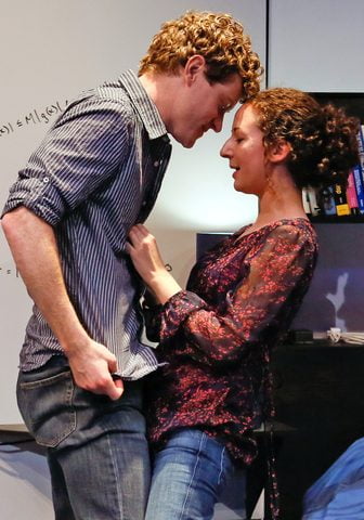 Matt Holzfeind and Kristina Valada-Viars embrace