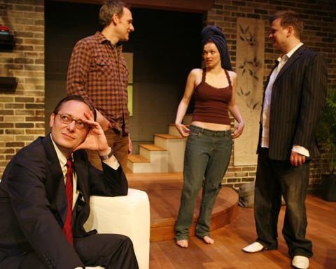 Lance Baker, Coburn Goss, Alice Wedoff and Joe Foust in Spin