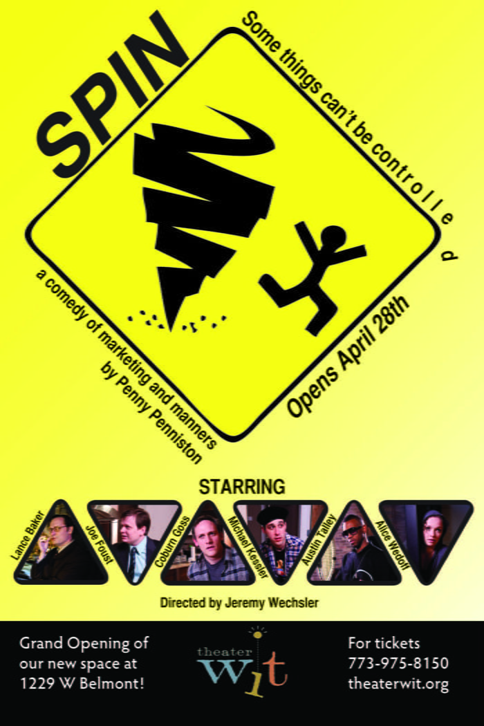 Spin grand opening poster